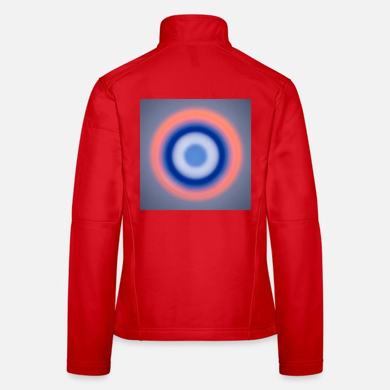 Peacock Circle Women's Softshell Jacket