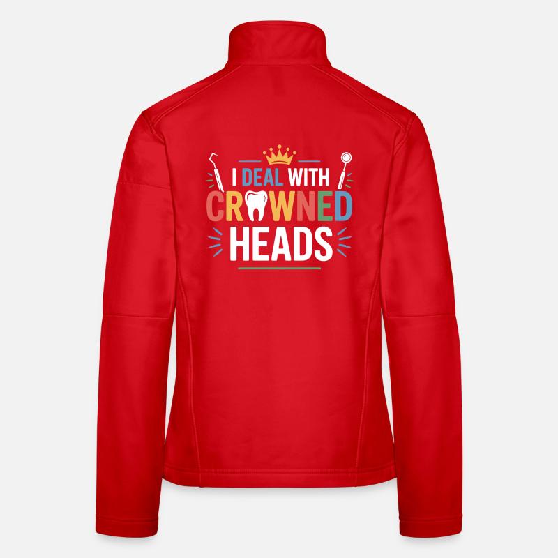 Dental Crown Precision Craft For Lab Technician Women's Softshell Jacket