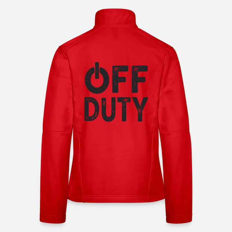 OFF DUTY Feierabend Ich bin außer Dienst Frauen Softshelljacke