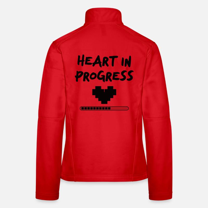 Déclaration HEART IN PROGRESS Veste en tissu softshell Femme