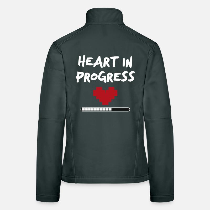 HEART IN PROGRESS Statement Women's Softshell Jacket