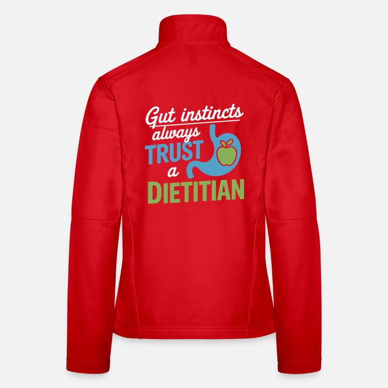 Registered Dietitian Instincts Professional  Women's Softshell Jacket