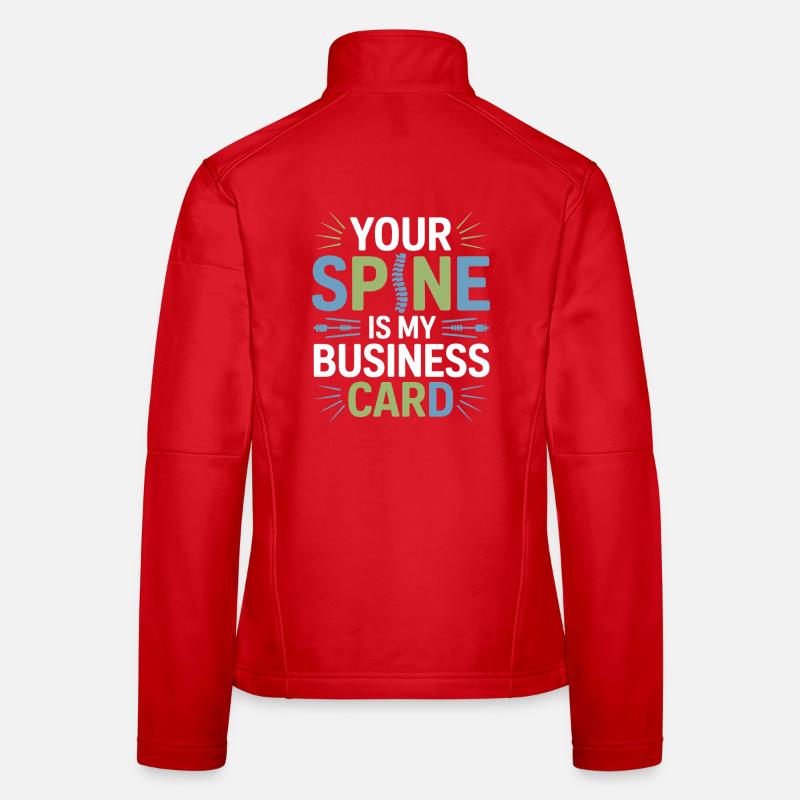 Licensed DC Expert Spinal Alignment Clinical Women's Softshell Jacket
