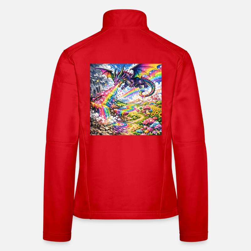 Schöpferdrache Frauen Softshelljacke