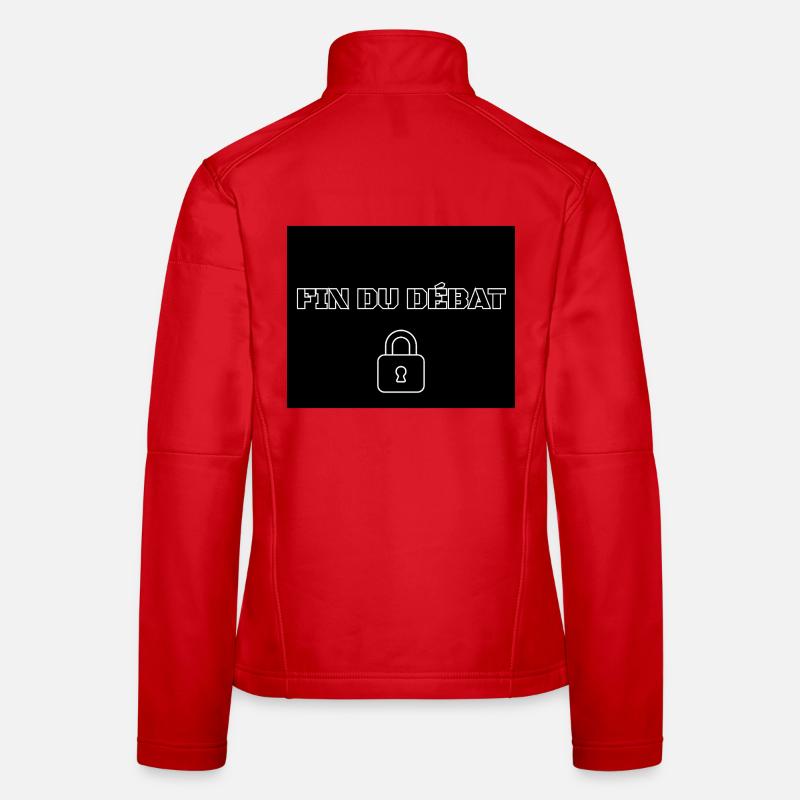 FIN DU DÉBAT Veste en tissu softshell Femme