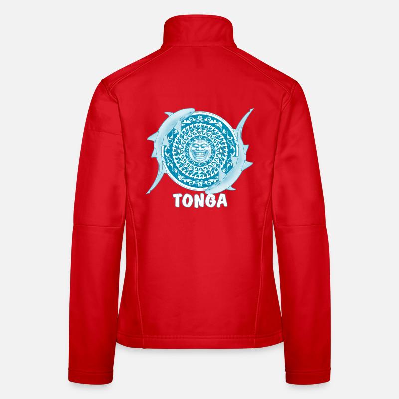 Tonga Ammenhai - Frauen Softshelljacke - Rot