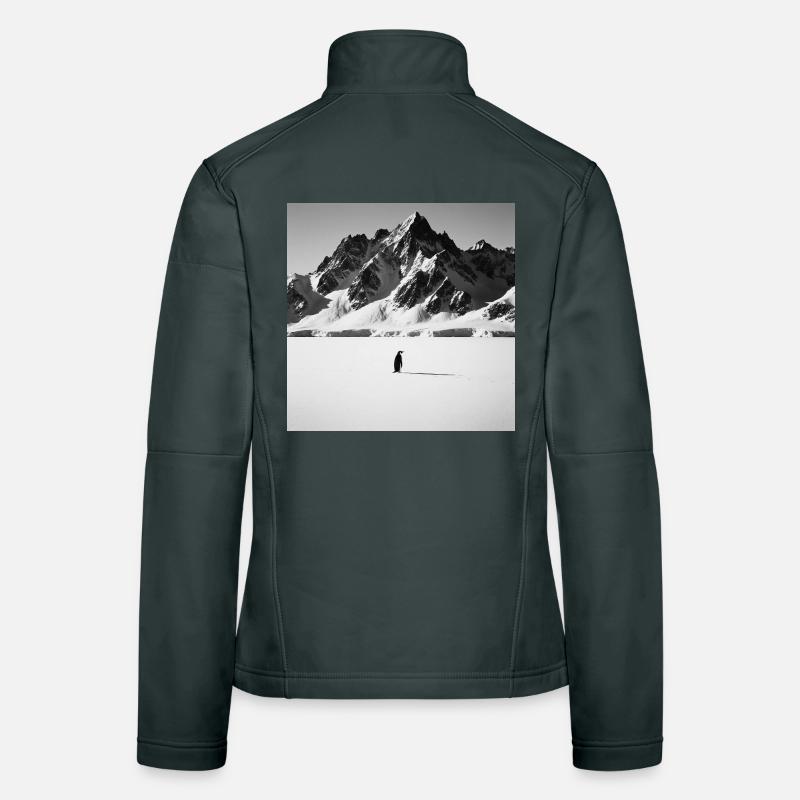 Pingouin nihiliste Veste en tissu softshell Femme