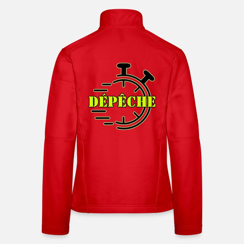 DÉPÊCHE. Veste en tissu softshell Femme