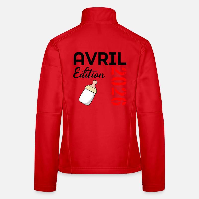 Bébé Avril 2026 Veste en tissu softshell Femme