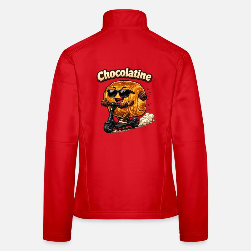 Chocolatine scooters Women's Softshell Jacket