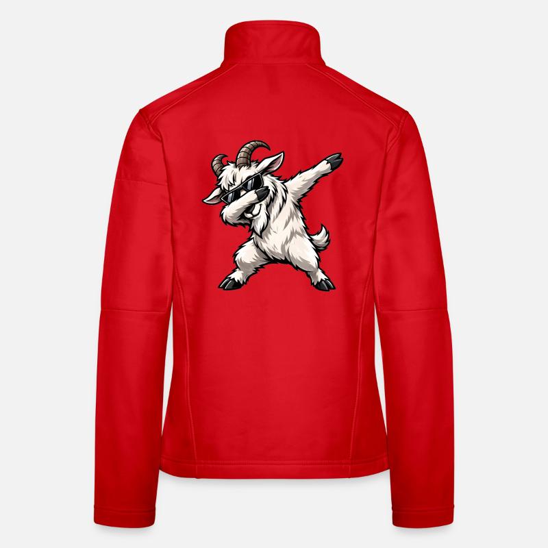 Dabbing Goat Women's Softshell Jacket