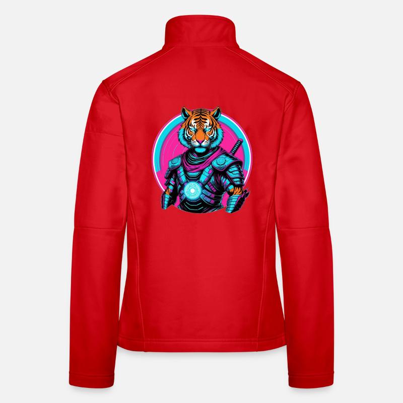 Armure Cyber Tiger Veste en tissu softshell Femme