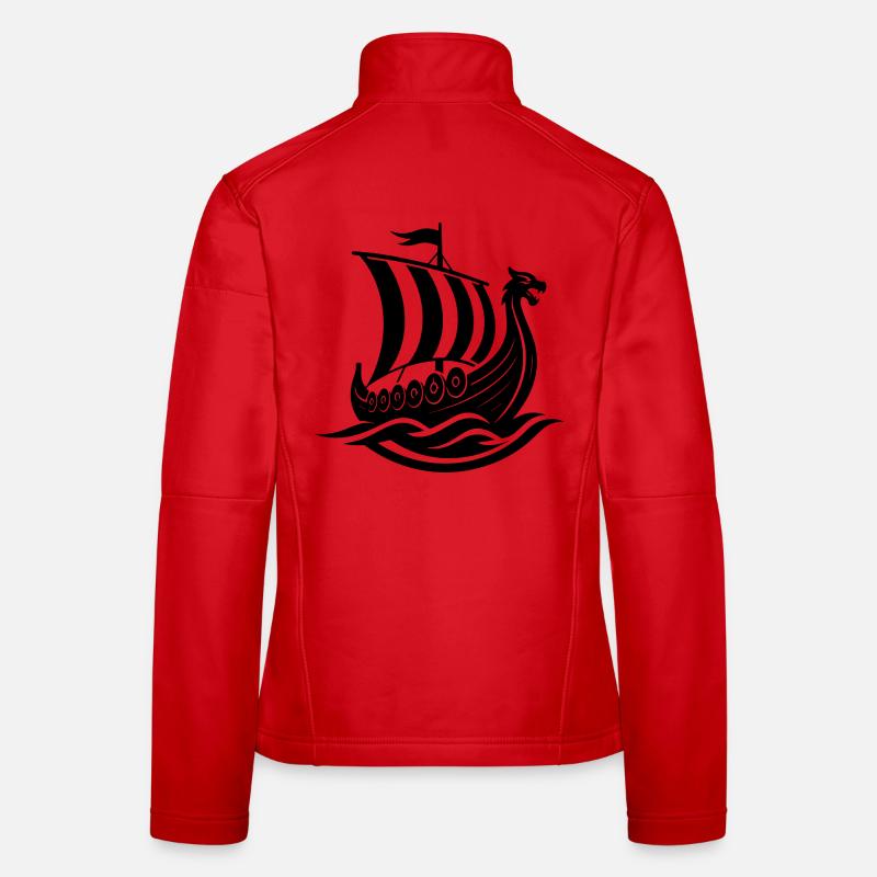 Viking Boat Women's Softshell Jacket