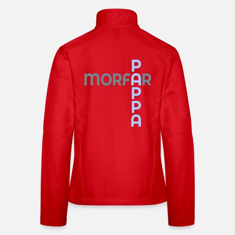 Baby Dad Opa Frauen Softshelljacke