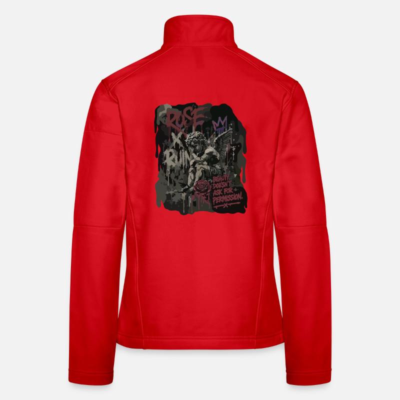 Rose x Ruin - Saint Brisé Veste en tissu softshell Femme