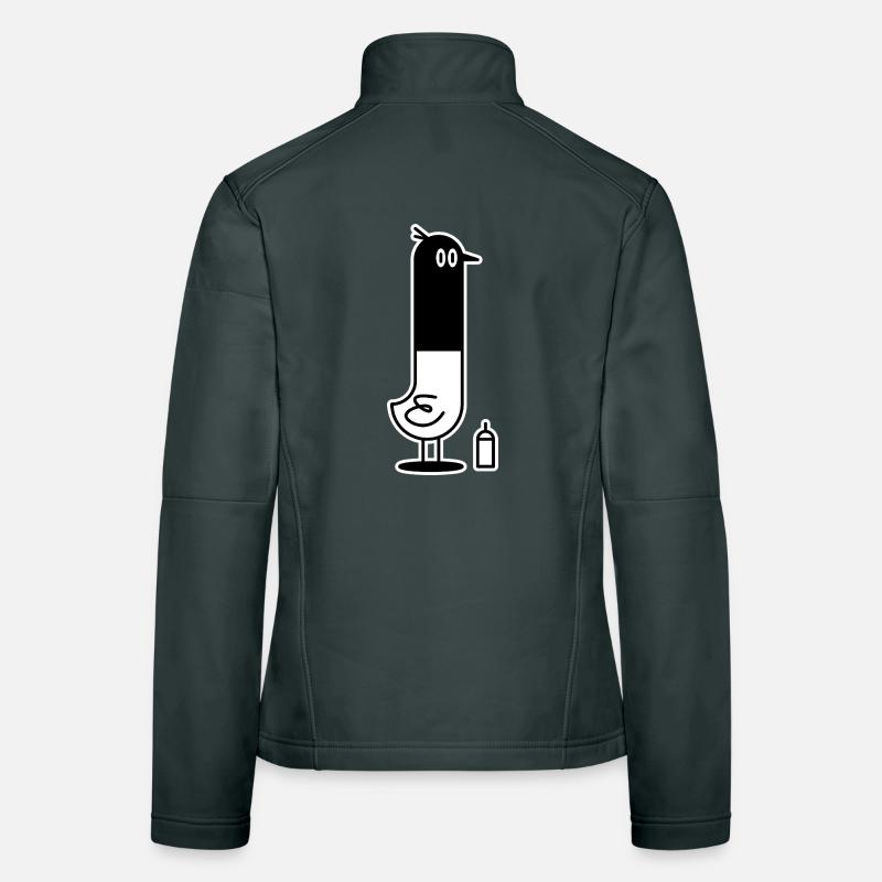 Bird Thug Women's Softshell Jacket