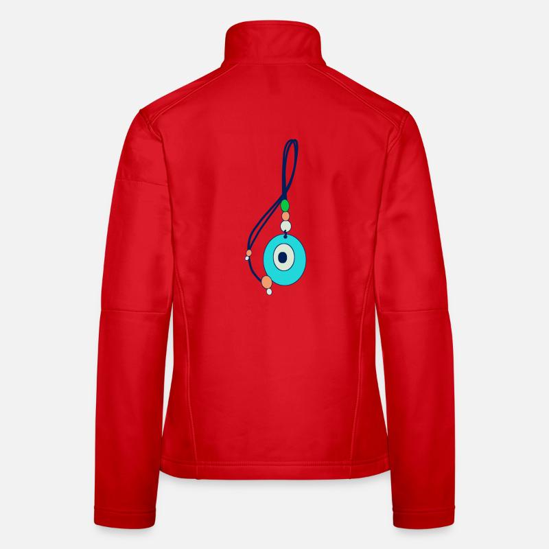 Nazar Amulet Evil Eyes Women's Softshell Jacket