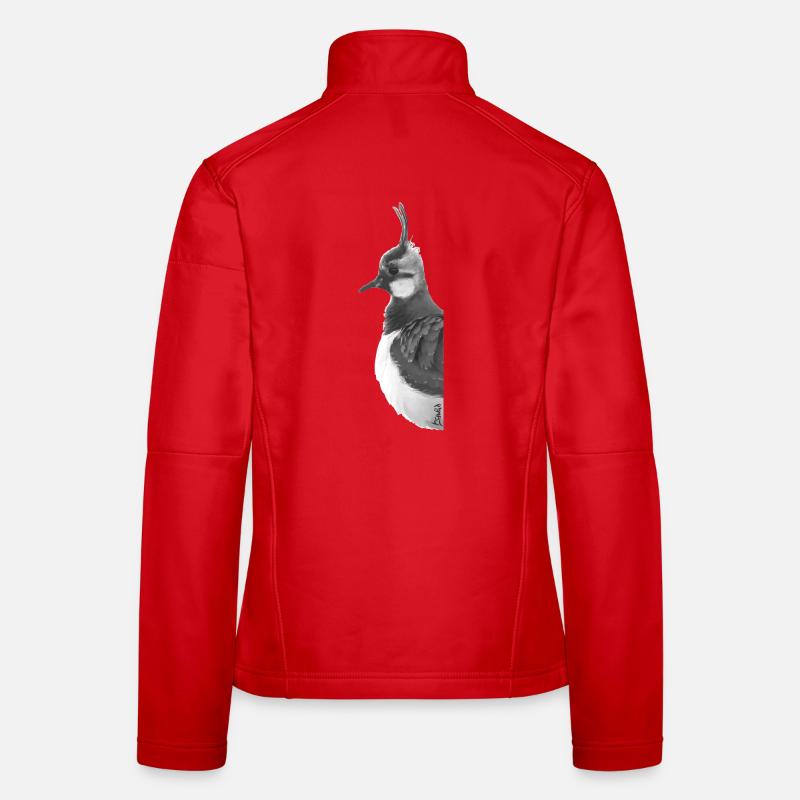 Lapwing Portrait Women's Softshell Jacket