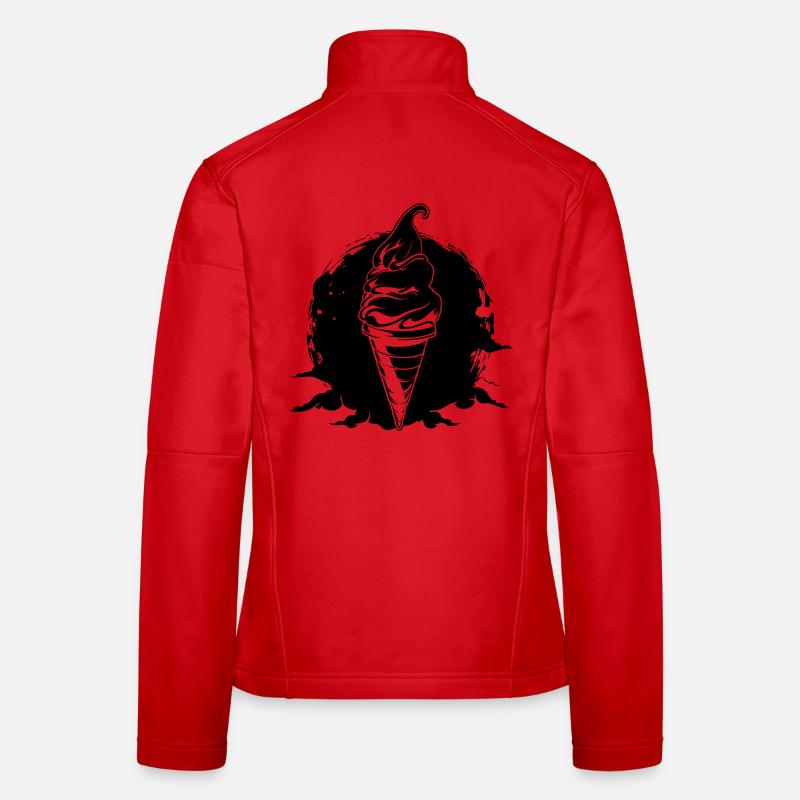 Eiscreme Frauen Softshelljacke