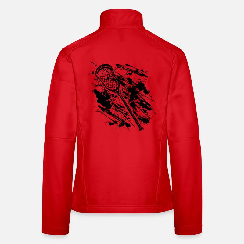 Bâtons de crosse Veste en tissu softshell Femme