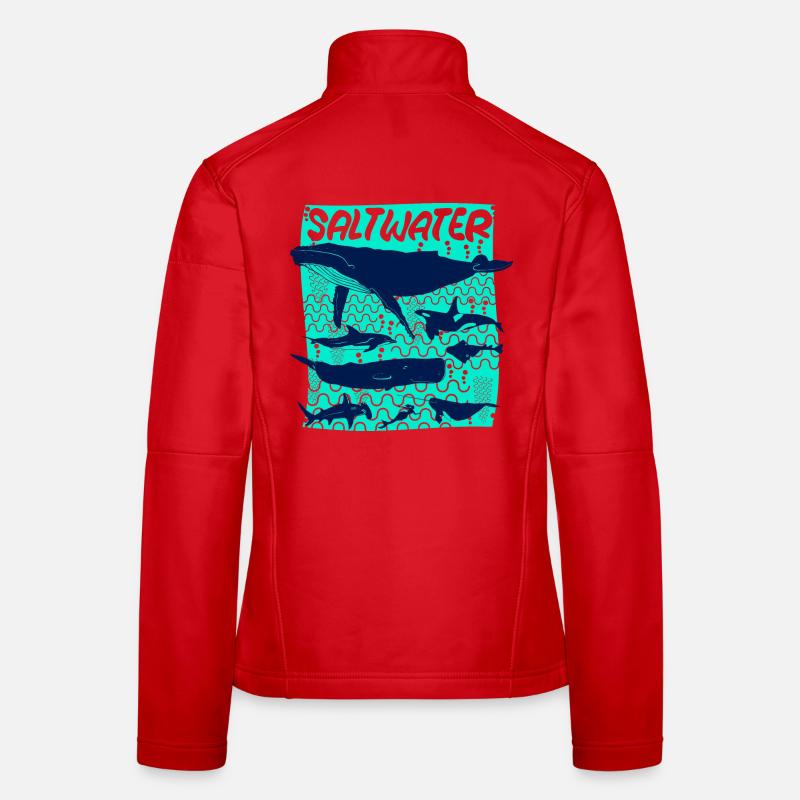 Salt water Women's Softshell Jacket