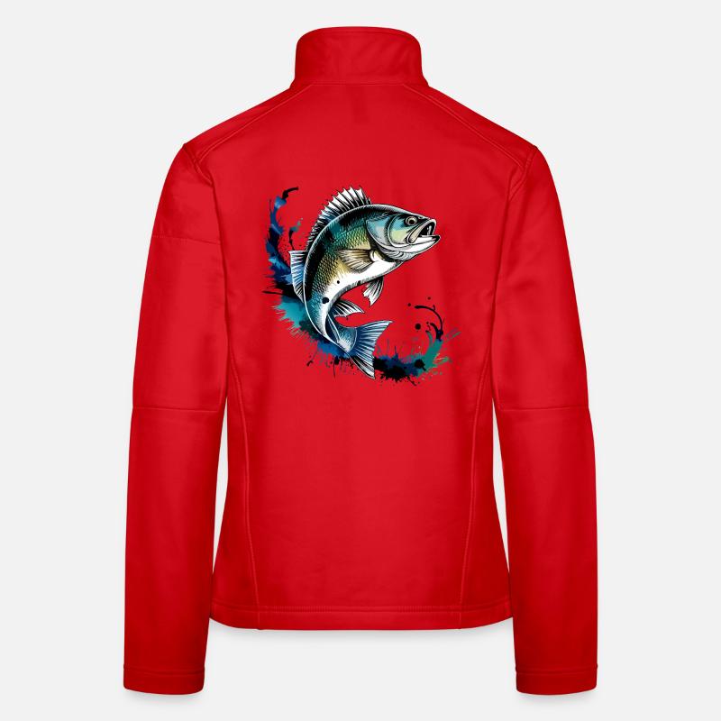 Conception de perchoirs Veste en tissu softshell Femme