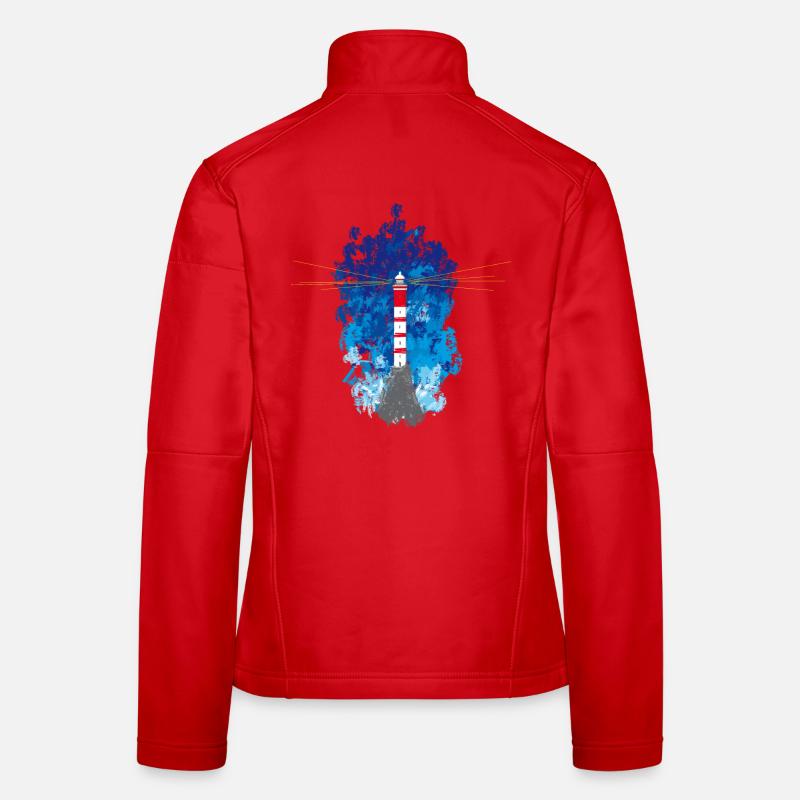Leuchtturm Frauen Softshelljacke