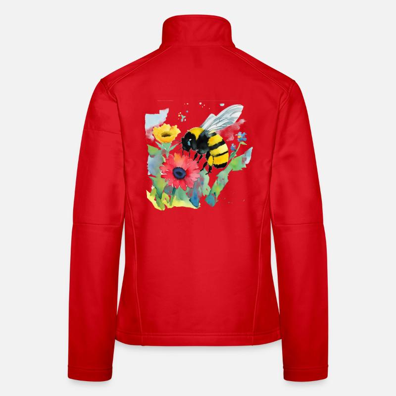 Bourdon Veste en tissu softshell Femme