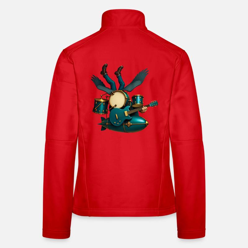 ZEPPELIN BAND - sound & vision Veste en tissu softshell Femme