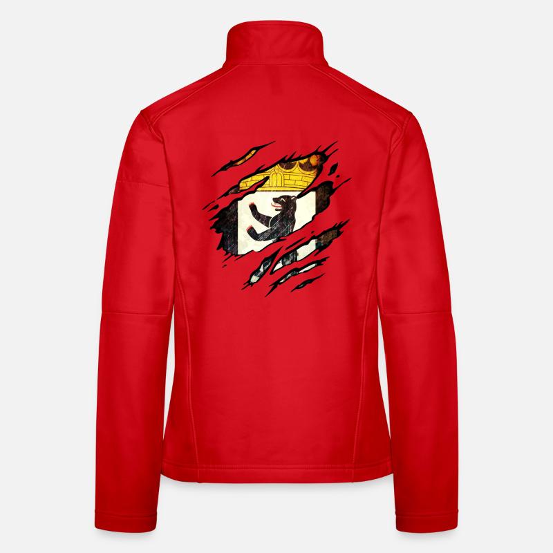 Berlin - Berlin Torn Women's Softshell Jacket