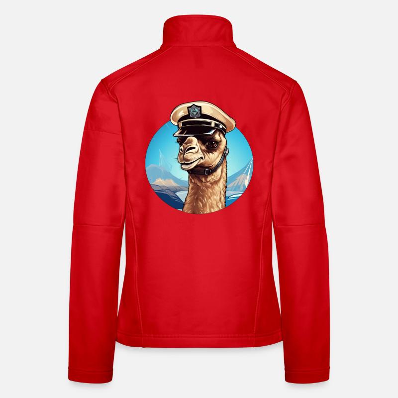 Camel Policeman Women's Softshell Jacket