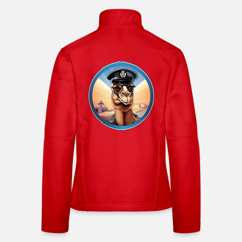 Polizei Kamel Frauen Softshelljacke