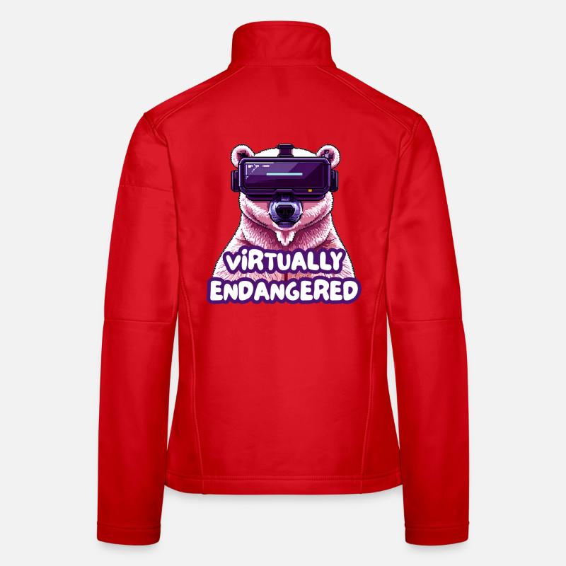Virtually Endangered Women's Softshell Jacket
