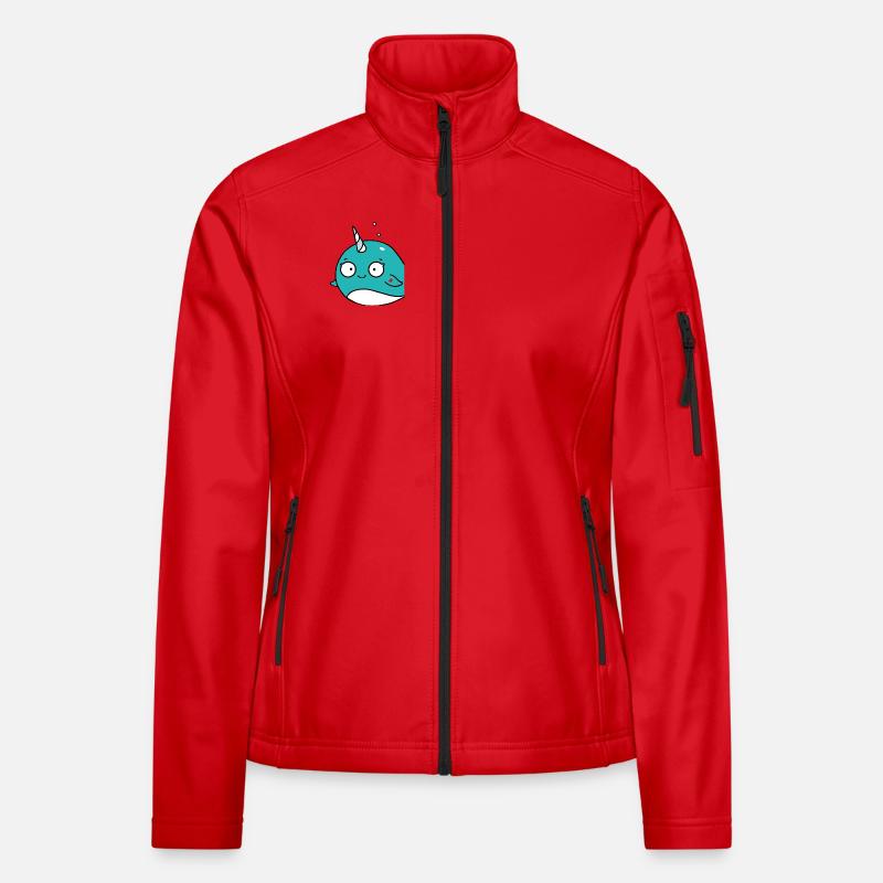 Narval Veste en tissu softshell Femme