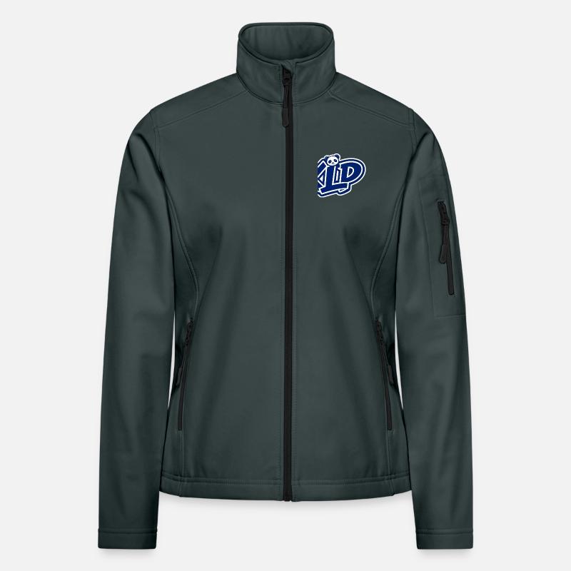 blau Frauen Softshelljacke