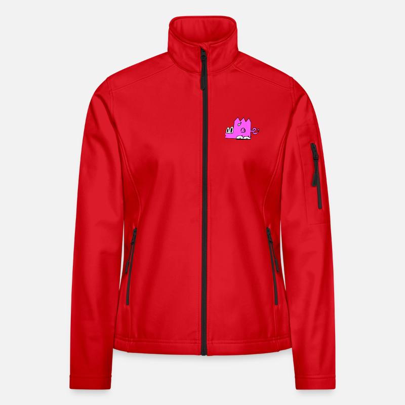 Zareth le dragon Veste en tissu softshell Femme