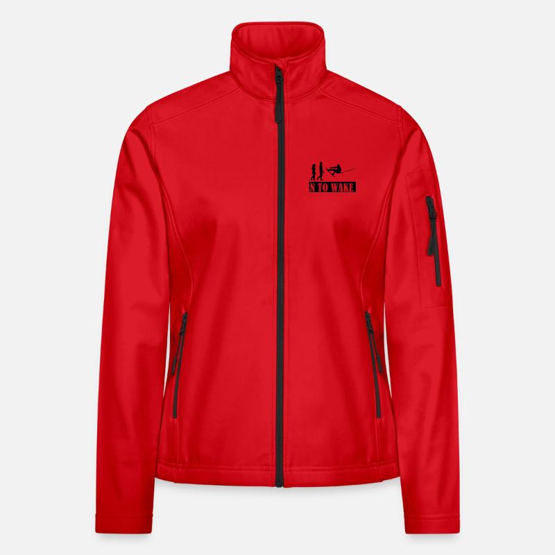 Wakeboard,Shred,Wakeboarder,Wakeboarding,Wake Women's Softshell Jacket