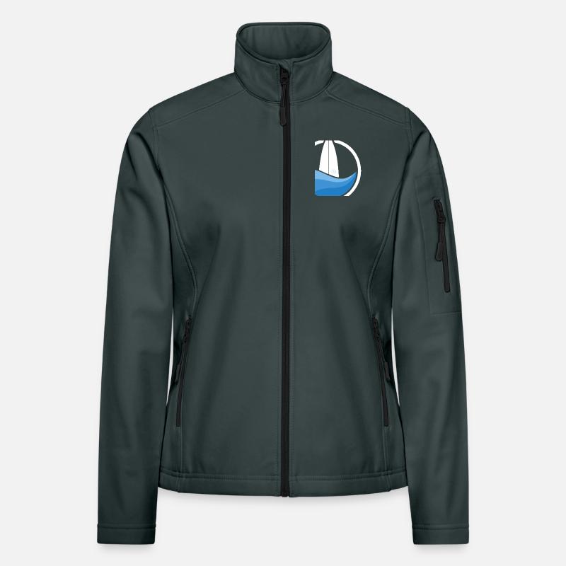 Surfwave III (white) Frauen Softshelljacke