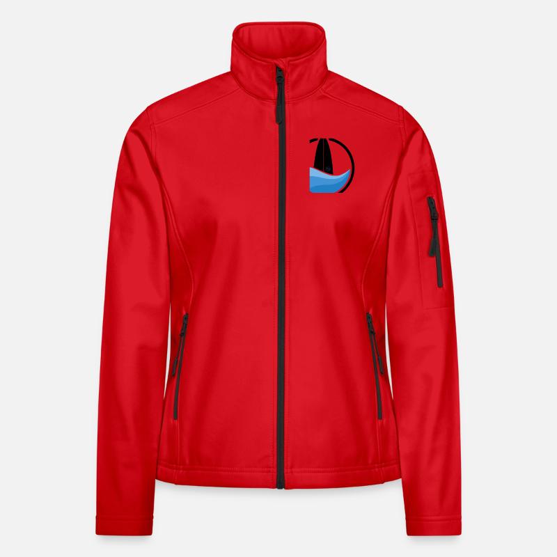 Surfwave I (black) Frauen Softshelljacke