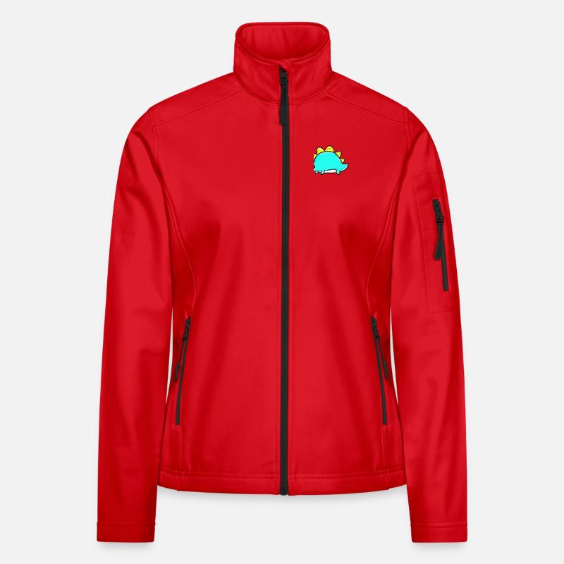 Dinosaurier Frauen Softshelljacke