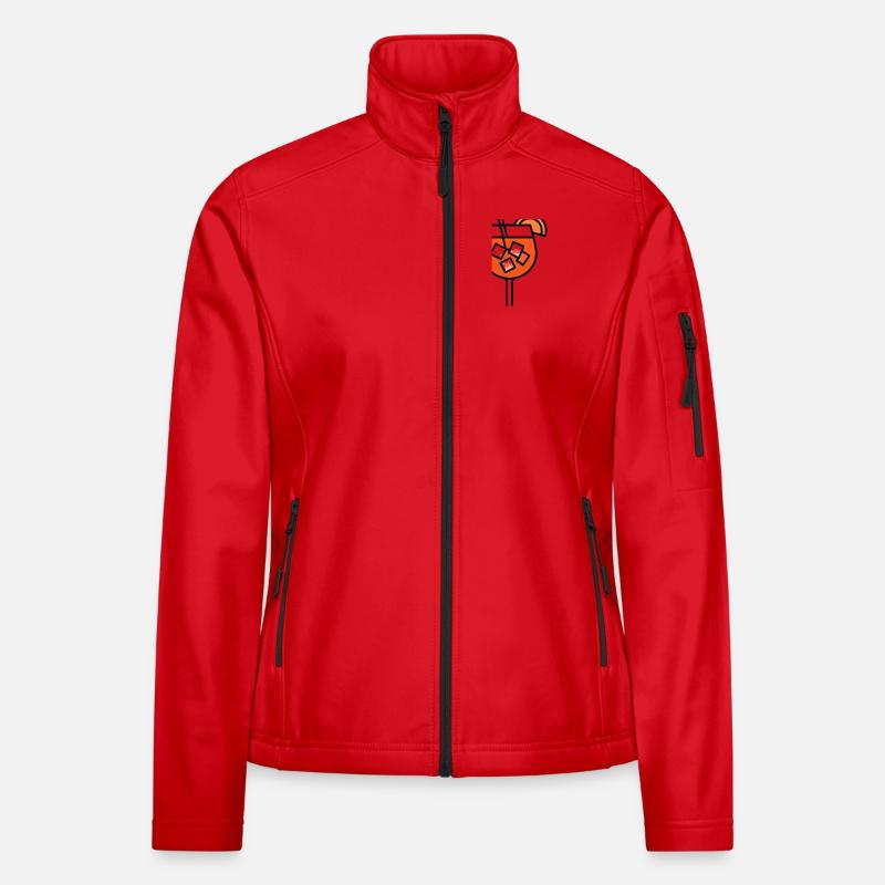Spritz Glass Party Gift Idea Women's Softshell Jacket