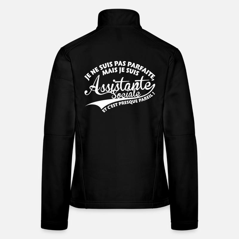 Parfaite Assistante Sociale Veste en tissu softshell Femme