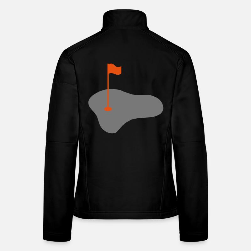 golf - Women's Softshell Jacket - black