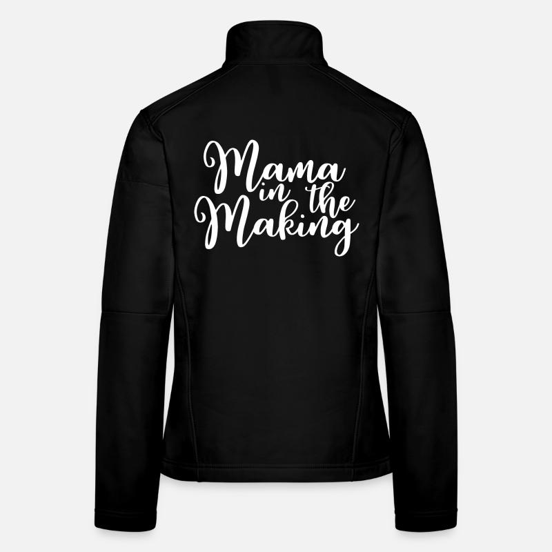 Maman en devenir Veste en tissu softshell Femme