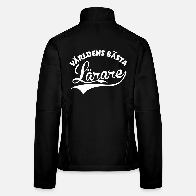 Världens Bästa Lärare Veste en tissu softshell Femme