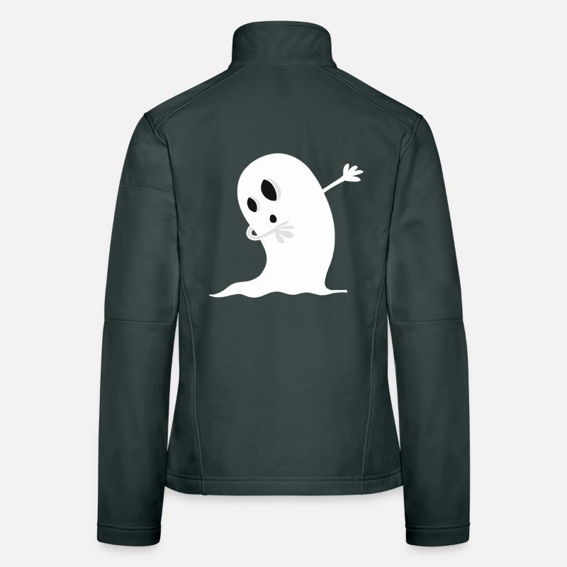 Dab Dance Ghost I Halloween I Dabbing Women's Softshell Jacket