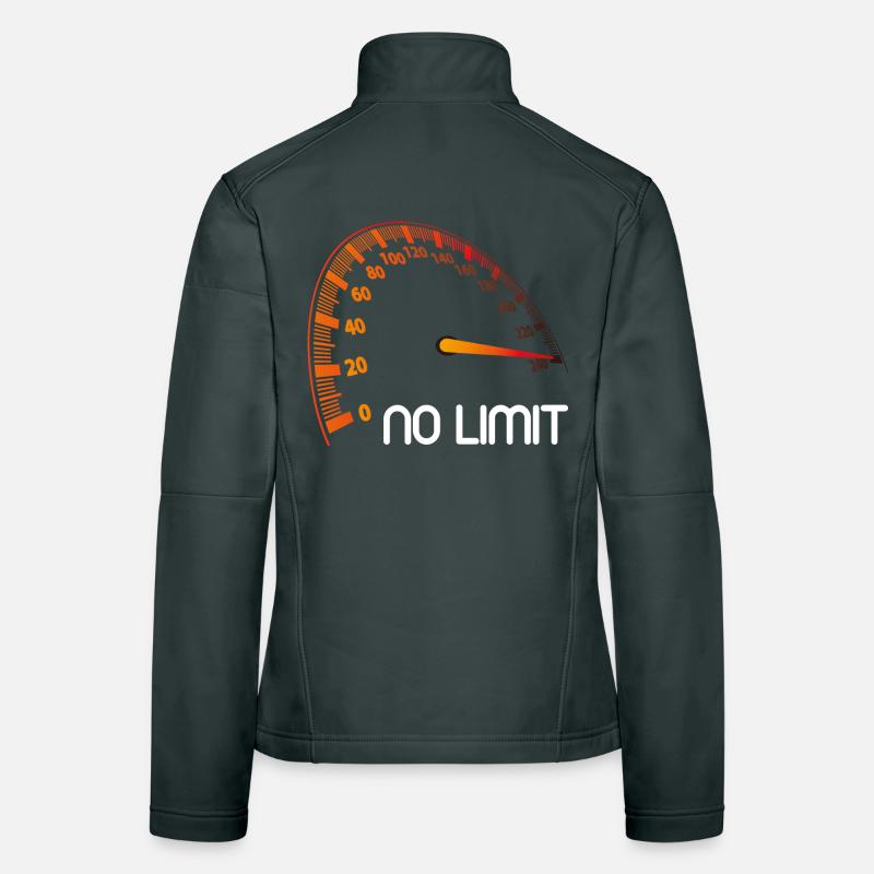 Compteur de vitesse - No Limit Veste en tissu softshell Femme
