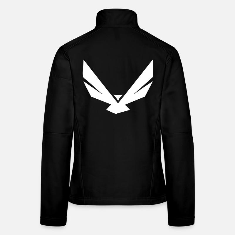 Eagle in the simplest form - design Women's Softshell Jacket