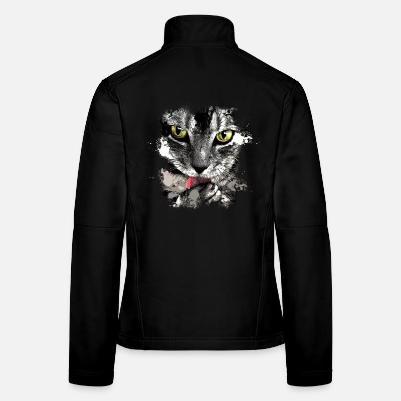 Cool cats shirt Women's Softshell Jacket