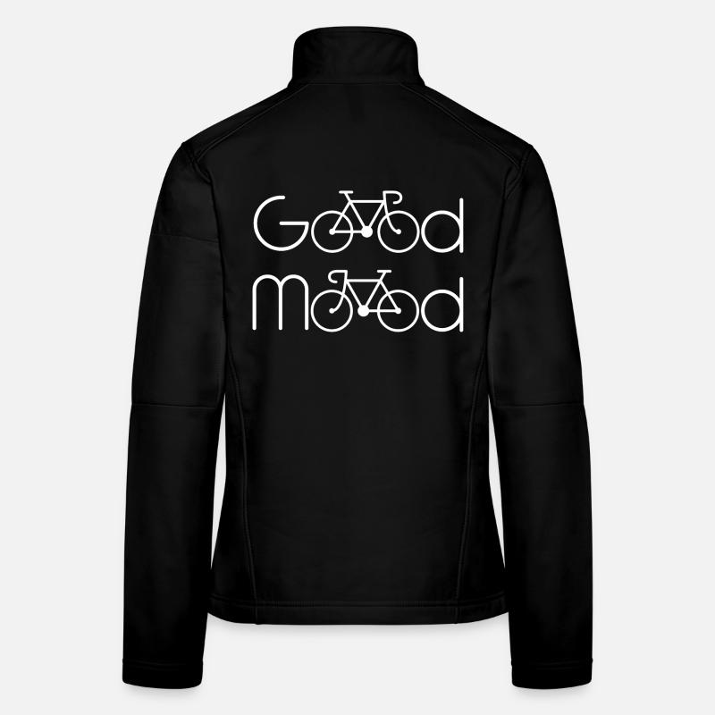 Good Mood - Frauen Softshelljacke - Schwarz